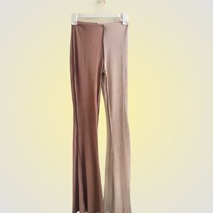 Forever 21 Two-Toned Flare Stretchy Pants